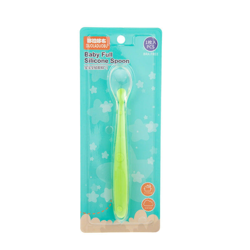 Wholesale Silicone Baby Soft Spoon